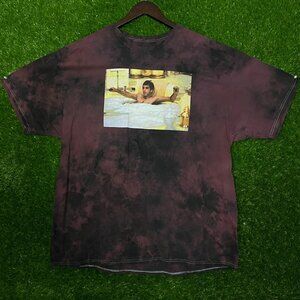 Scarface Movie Graphic Tie-dye T-shirt size XL